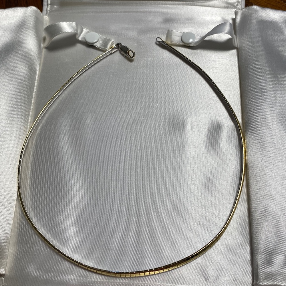 Lia Sophia Trish reversible 17” necklace